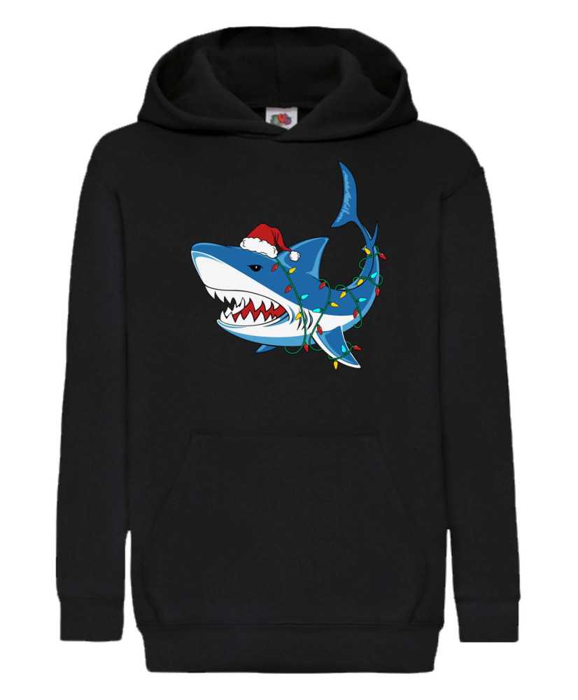 Детски Коледен Суитшърт Christmas Shark
