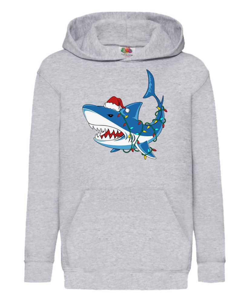Детски Коледен Суитшърт Christmas Shark