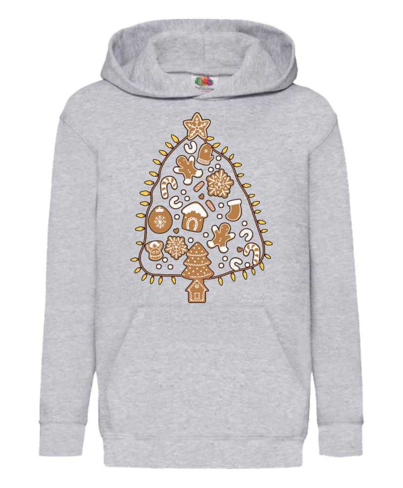 Детски Коледен Суитшърт Christmas Treats Christmas Tree