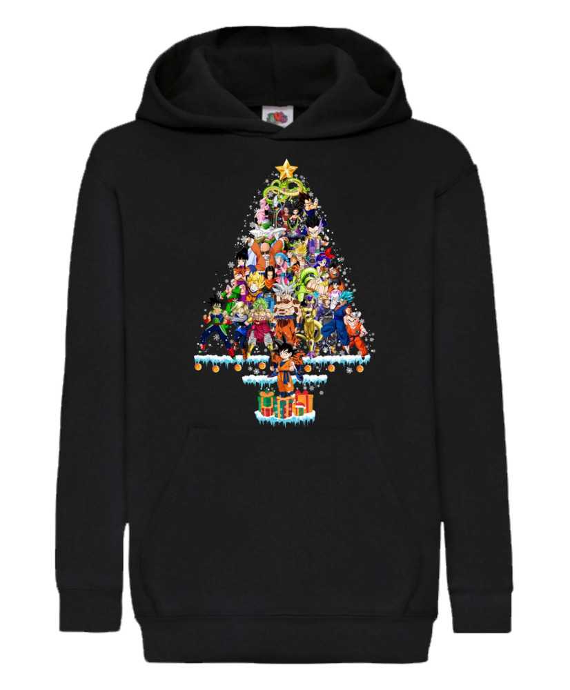 Детски Коледен Суитшърт Dragon Ball Z Christmas Tree