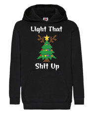 Детски Коледен Суитшърт Light That Sh*T Up