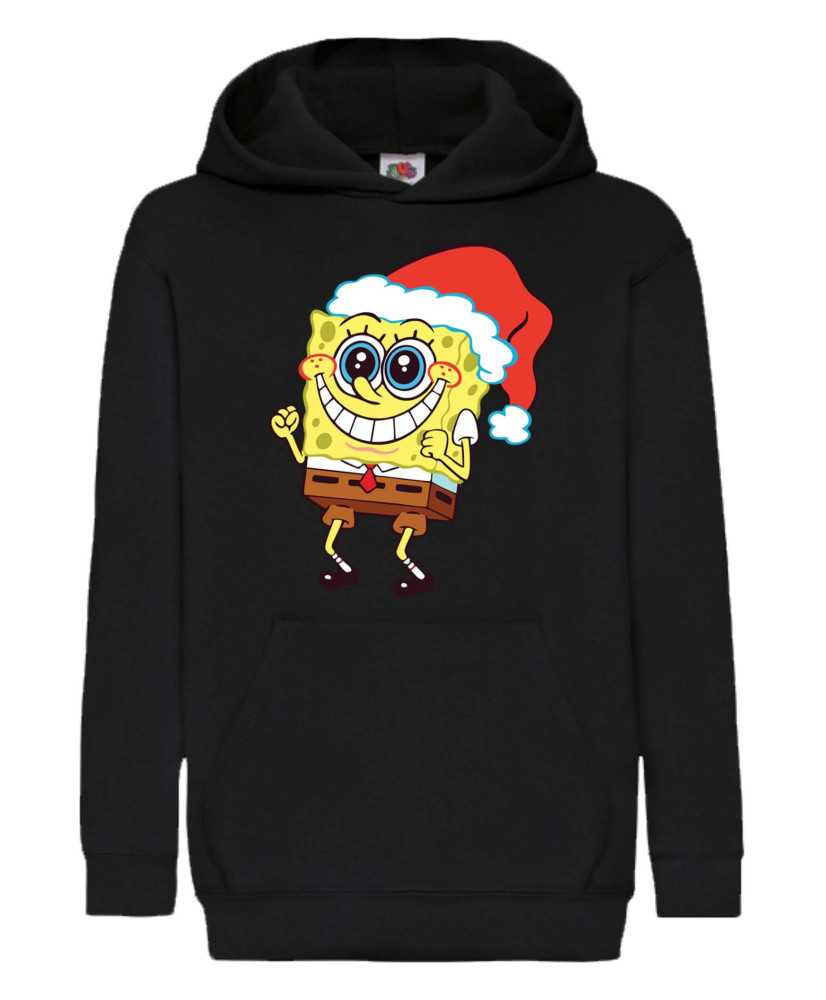 Детски Коледен Суитшърт Spongebob Christmas Hat