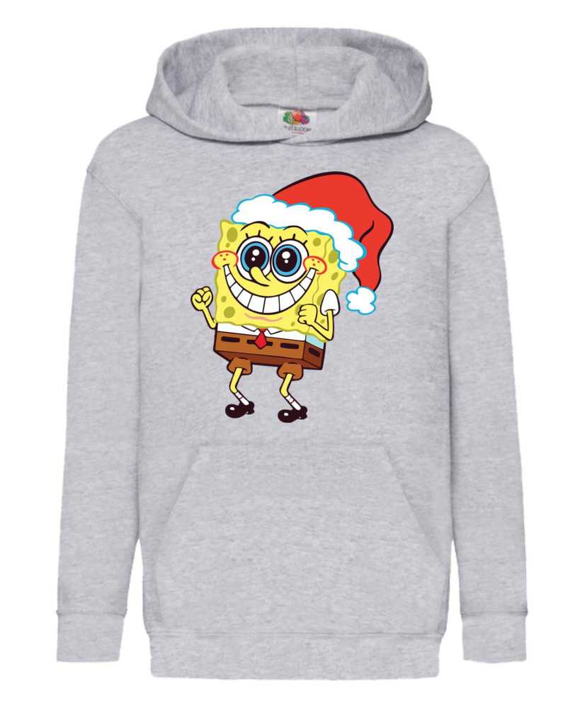 Детски Коледен Суитшърт Spongebob Christmas Hat