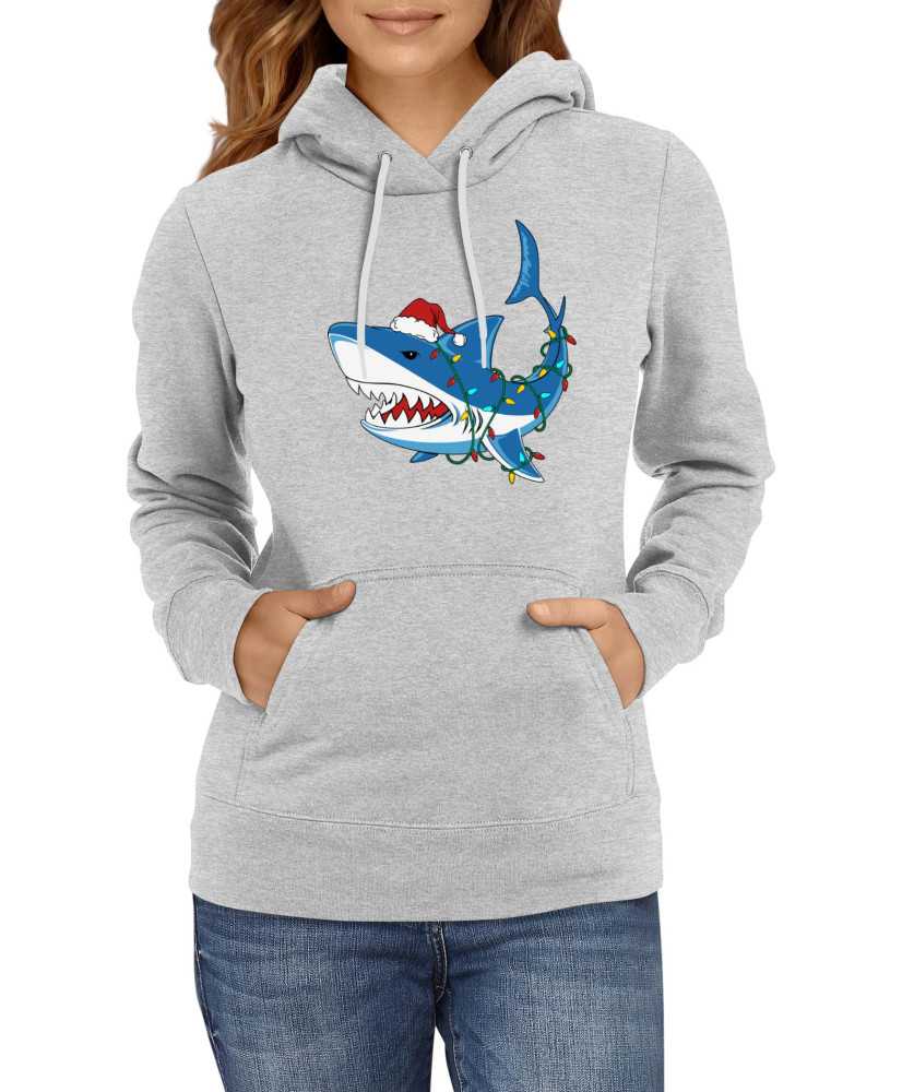Дамски Коледен Суитчър Christmas Shark