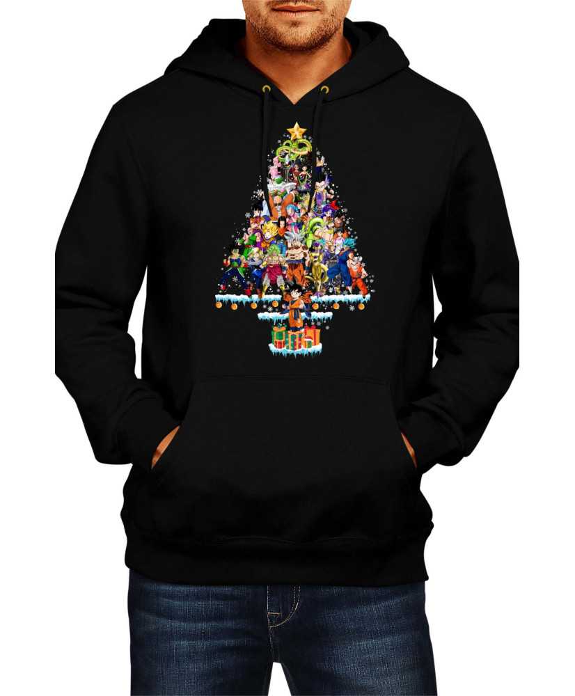 Мъжки Коледен Суитчър Dragon Ball Z Christmas Manga
