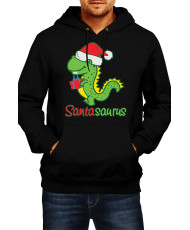 Мъжки Коледен Суитчър Santasaurus