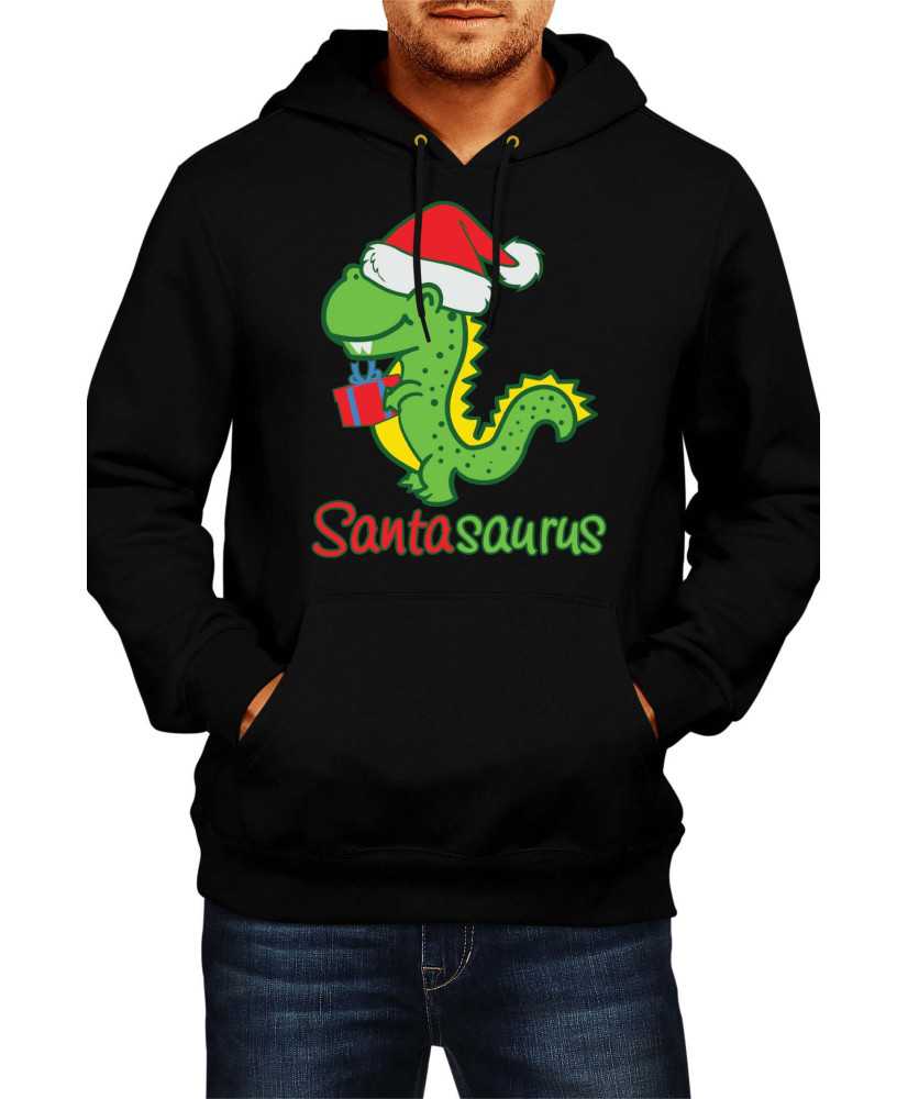 Мъжки Коледен Суитчър Santasaurus