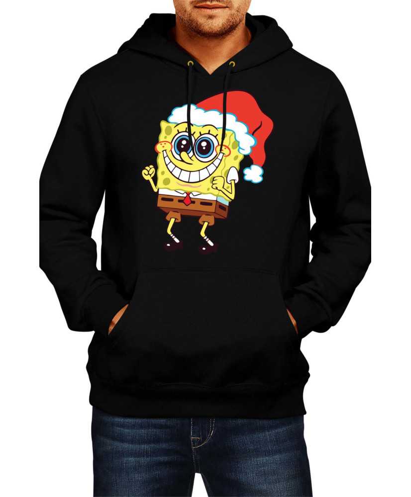 Мъжки Коледен Суитчър Spongebob Hat