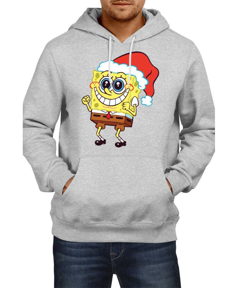 Мъжки Коледен Суитчър Spongebob Hat
