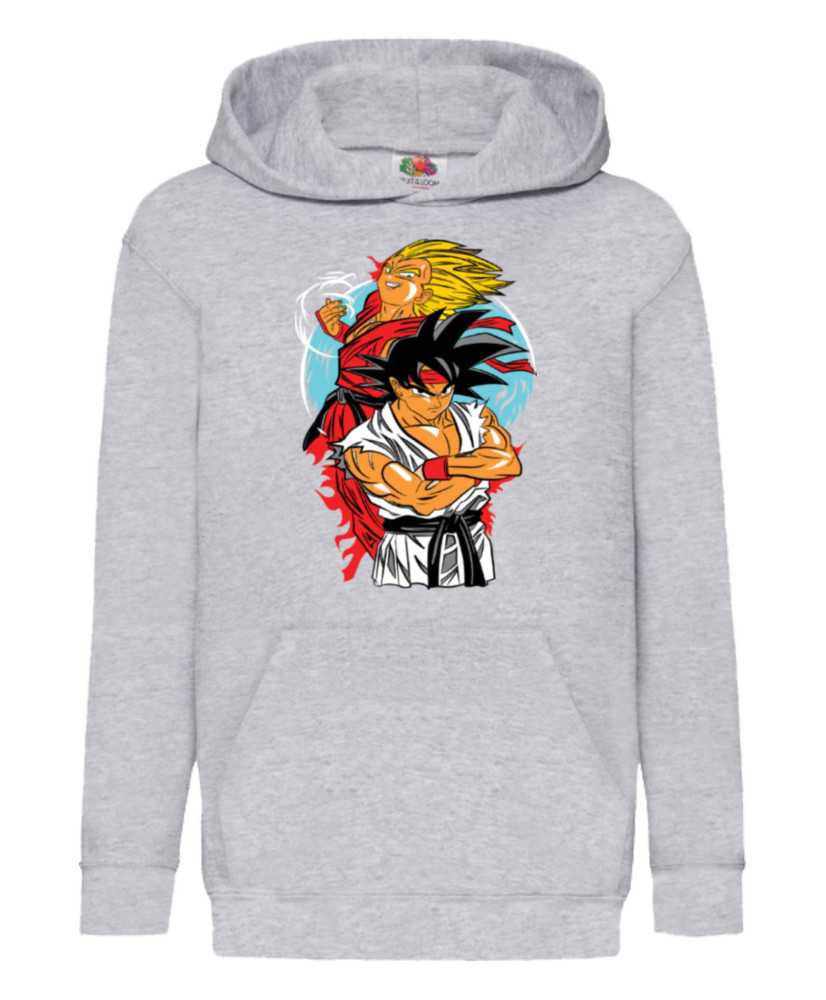 Детски Суитчър Dragon Ball Z Goku Street Figther Детски Суитчър Dragon Ball Z Goku Street Figther