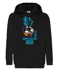 Детски Суитчър Dragon Ball Z Goku Super Saiyan God