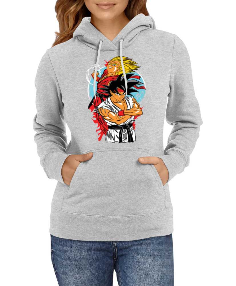 Дамски Сутичър Dragon Ball Z Goku Street Figther