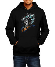 Мъжки Суитчър Dragon Ball Z Goku Super Blue 02
