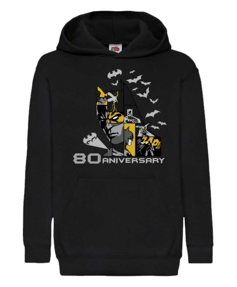 Детски Суитчър Dc Comics Батман 80 Aniversary
