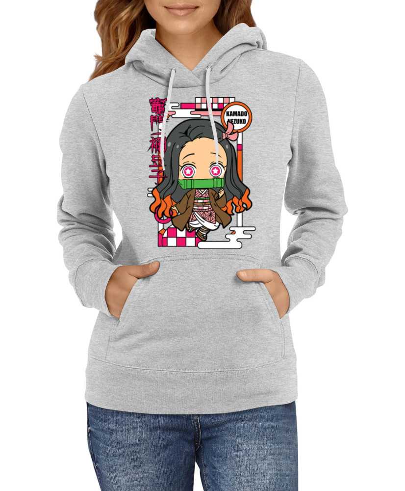 Дамски Суитчър Demon Slayer Kimetsu No Yaiba Chibi Nezuko Kamado