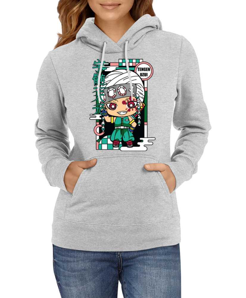 Дамски Суитчър Demon Slayer Kimetsu No Yaiba Chibi Tengen Uzui