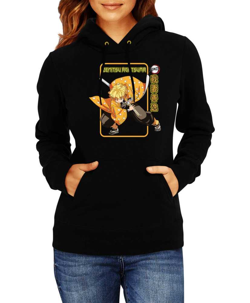Дамски Суитчър Demon Slayer Kimetsu No Yaiba Zenitsu Agatsuma Fighting Pose