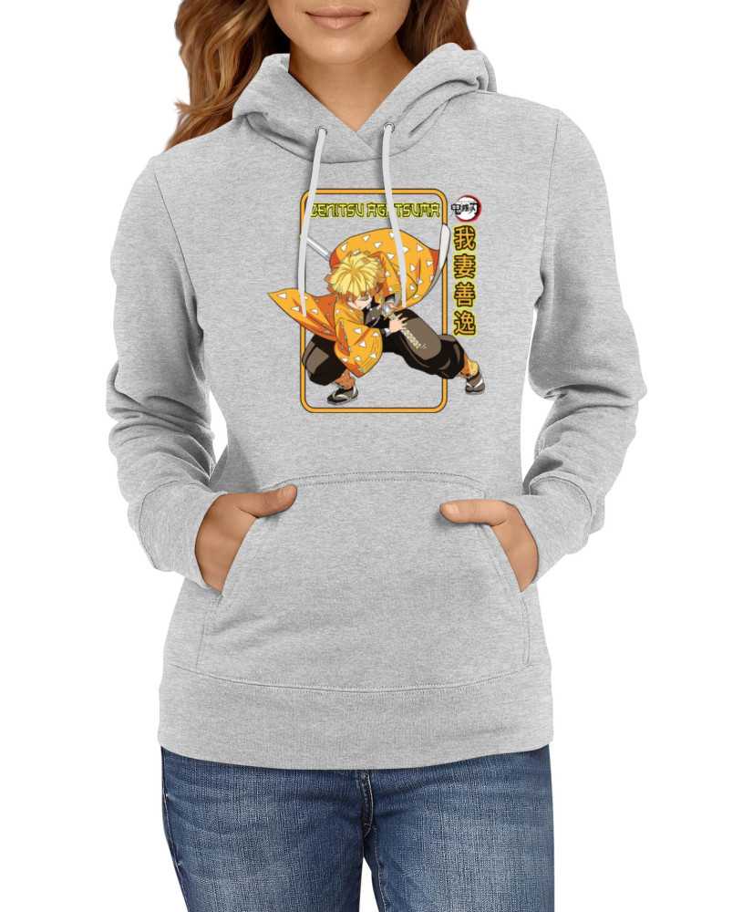 Дамски Суитчър Demon Slayer Kimetsu No Yaiba Zenitsu Agatsuma Fighting Pose