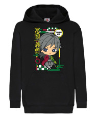 Детски Суитчър Demon Slayer Kimetsu No Yaiba Chibi Giyu Tomioka