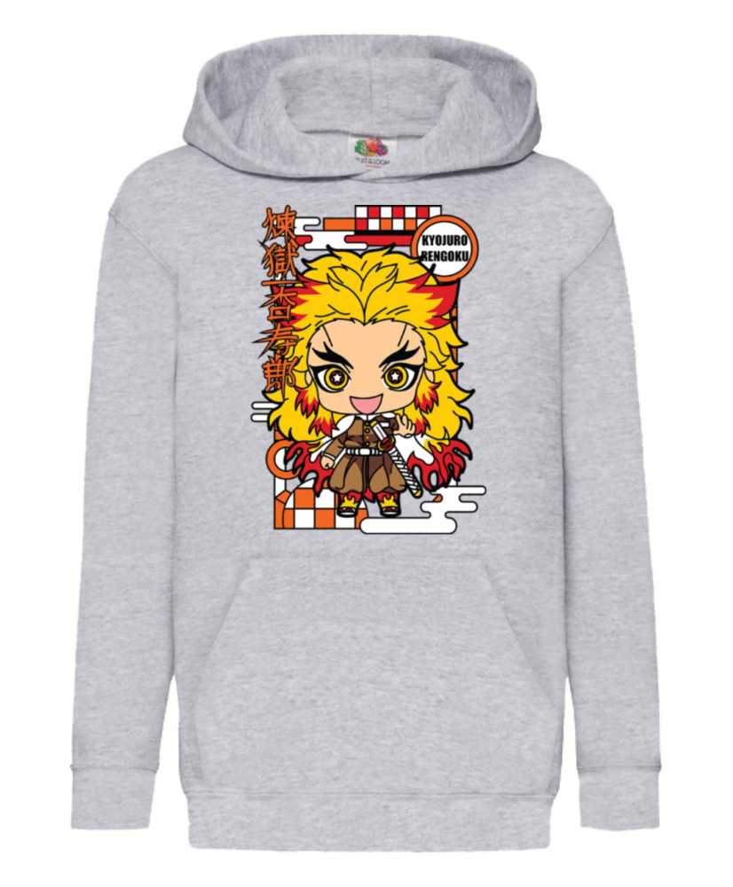 Детски Суитчър Demon Slayer Kimetsu No Yaiba Chibi Kyojuro Rengoku Детски Суитчър Demon Slayer Kimetsu No Yaiba Chibi Kyojuro Rengoku