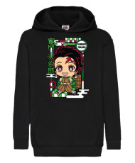 Детски Суитчър Demon Slayer Kimetsu No Yaiba Chibi Tanjiro Kamado