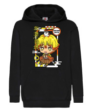Детски Суитчър Demon Slayer Kimetsu No Yaiba Chibi Zenitsu Agatsuma