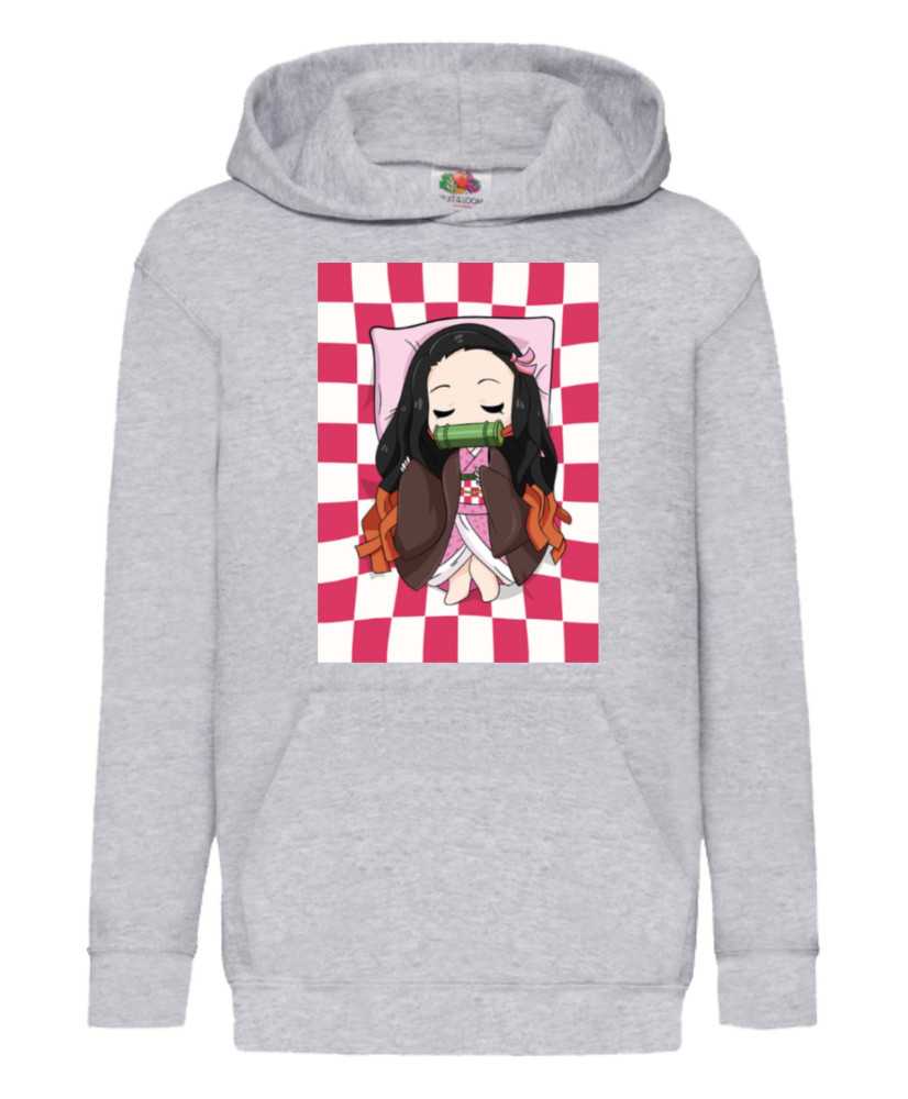 Детски Суитчър Demon Slayer Kimetsu No Yaiba Nezuko Chibi Sleep Детски Суитчър Demon Slayer Kimetsu No Yaiba Nezuko Chibi Sleep