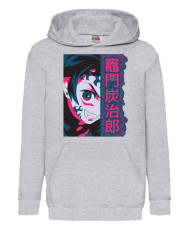 Детски Суитчър Demon Slayer Kimetsu No Yaiba Tanjiro Demon Face
