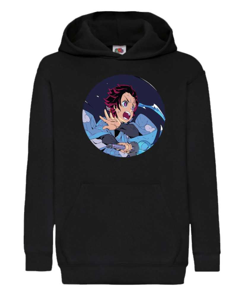 Детски Суитчър Demon Slayer Kimetsu No Yaiba Tanjiro Kamado 17 Детски Суитчър Demon Slayer Kimetsu No Yaiba Tanjiro Kamado 17