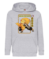 Детски Суитчър Demon Slayer Kimetsu No Yaiba Zenitsu Agatsuma Fighting Pose