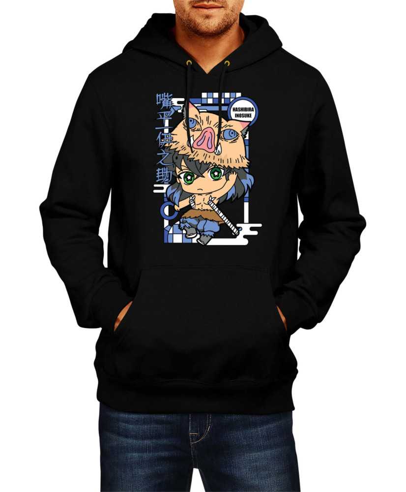 Мъжки Суитчъри Demon Slayer Kimetsu No Yaiba Chibi Inosuke Hashibira
