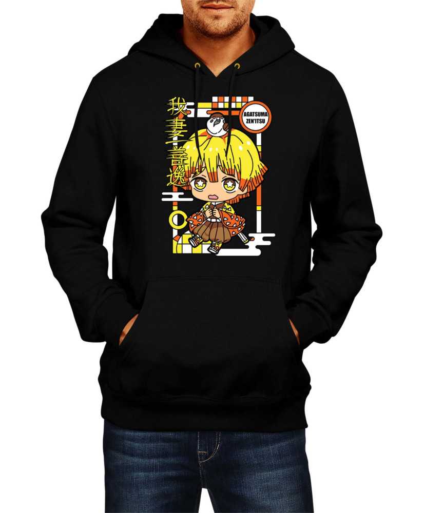 Мъжки Суитчъри Demon Slayer Kimetsu No Yaiba Chibi Zenitsu Agatsuma
