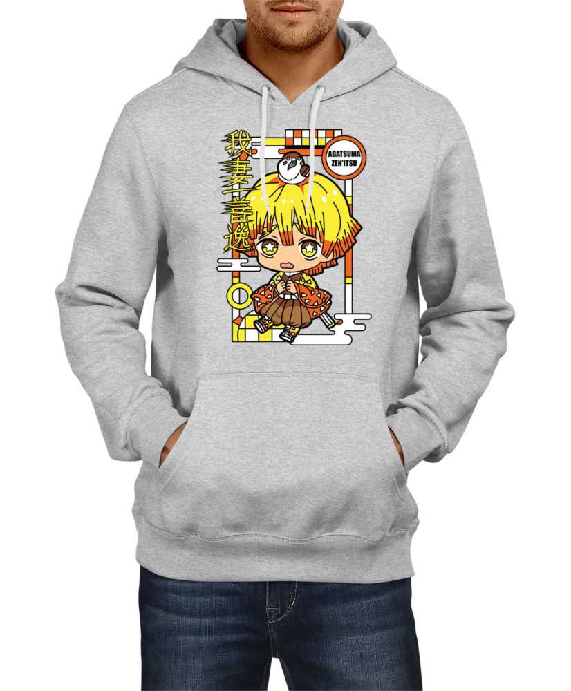 Мъжки Суитчъри Demon Slayer Kimetsu No Yaiba Chibi Zenitsu Agatsuma