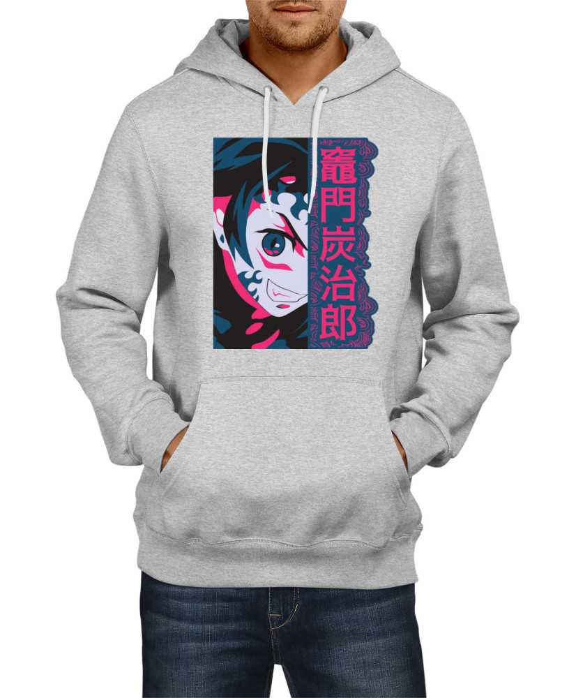 Мъжки Суитчъри Demon Slayer Kimetsu No Yaiba Tanjiro Demon Face