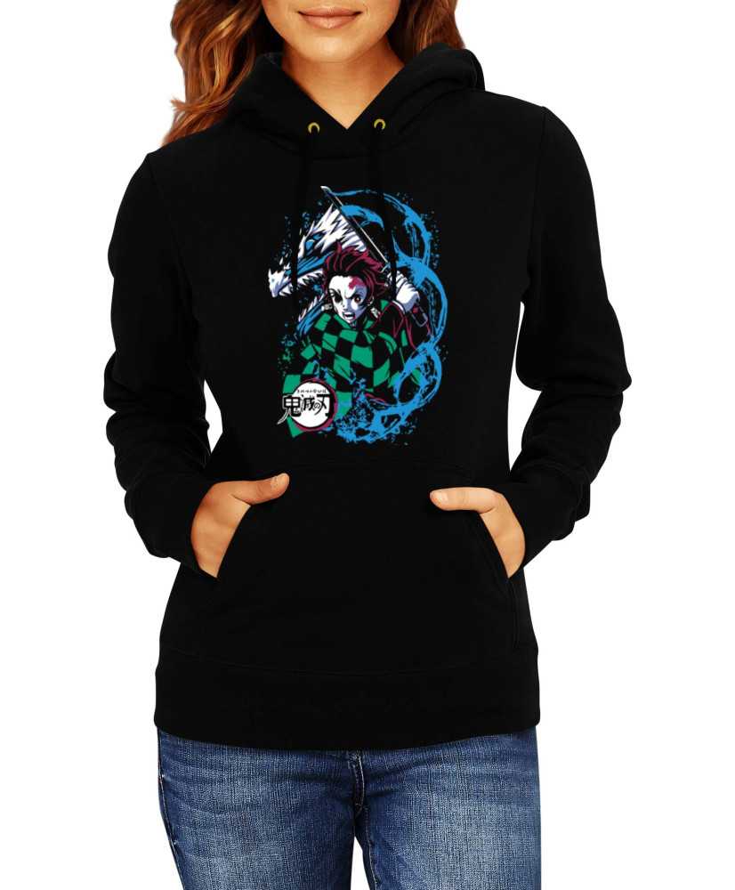 Дамски Сутичър Demon Slayer Tanjiro Kamado Dragon