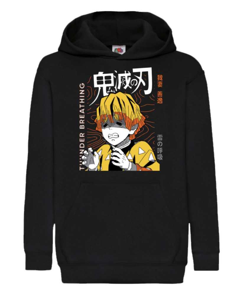 Детски Суитчър Demon Slayer Zenitsu Agatsuma 02 Детски Суитчър Demon Slayer Zenitsu Agatsuma 02