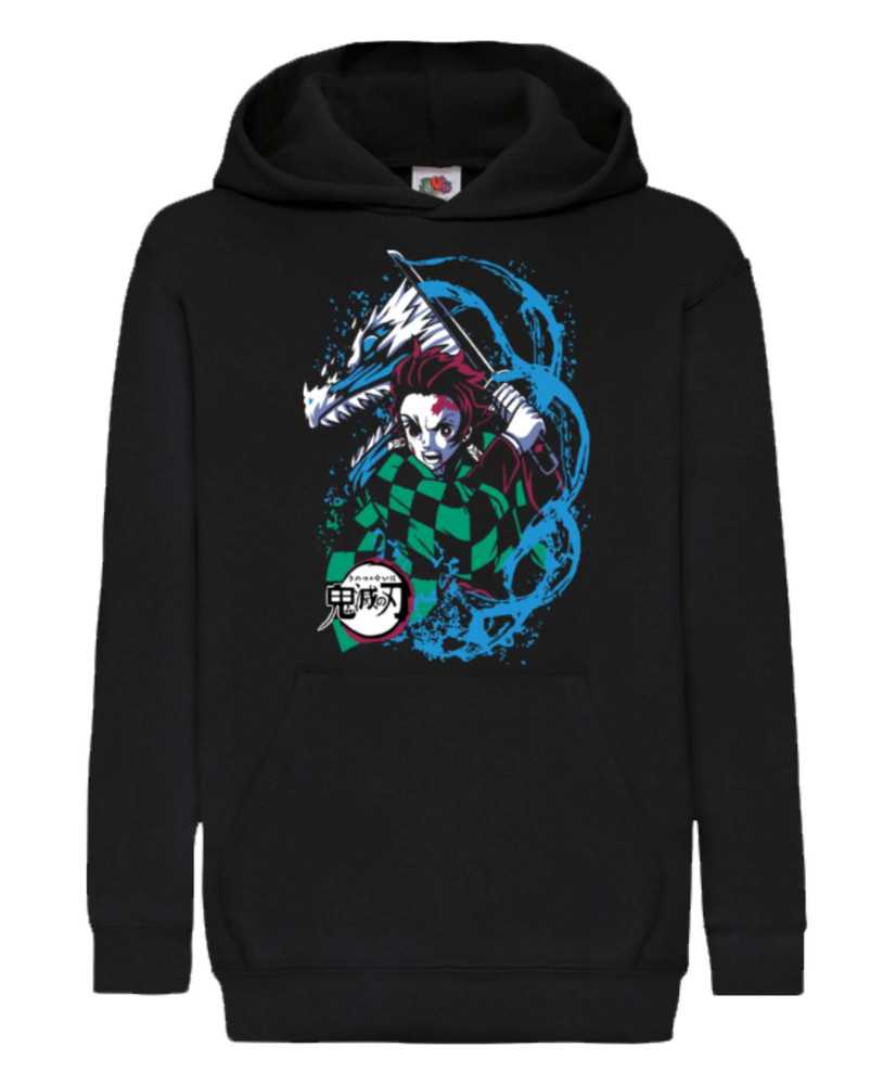Детски Суитчър Demon Slayer Tanjiro Kamado Dragon Детски Суитчър Demon Slayer Tanjiro Kamado Dragon