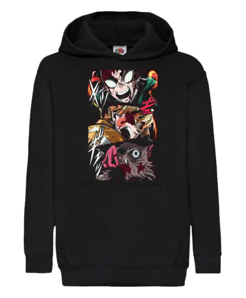 Детски Суитчър Demon Slayer Tanjiro Zenitsu Inosuke 03 Детски Суитчър Demon Slayer Tanjiro Zenitsu Inosuke 03