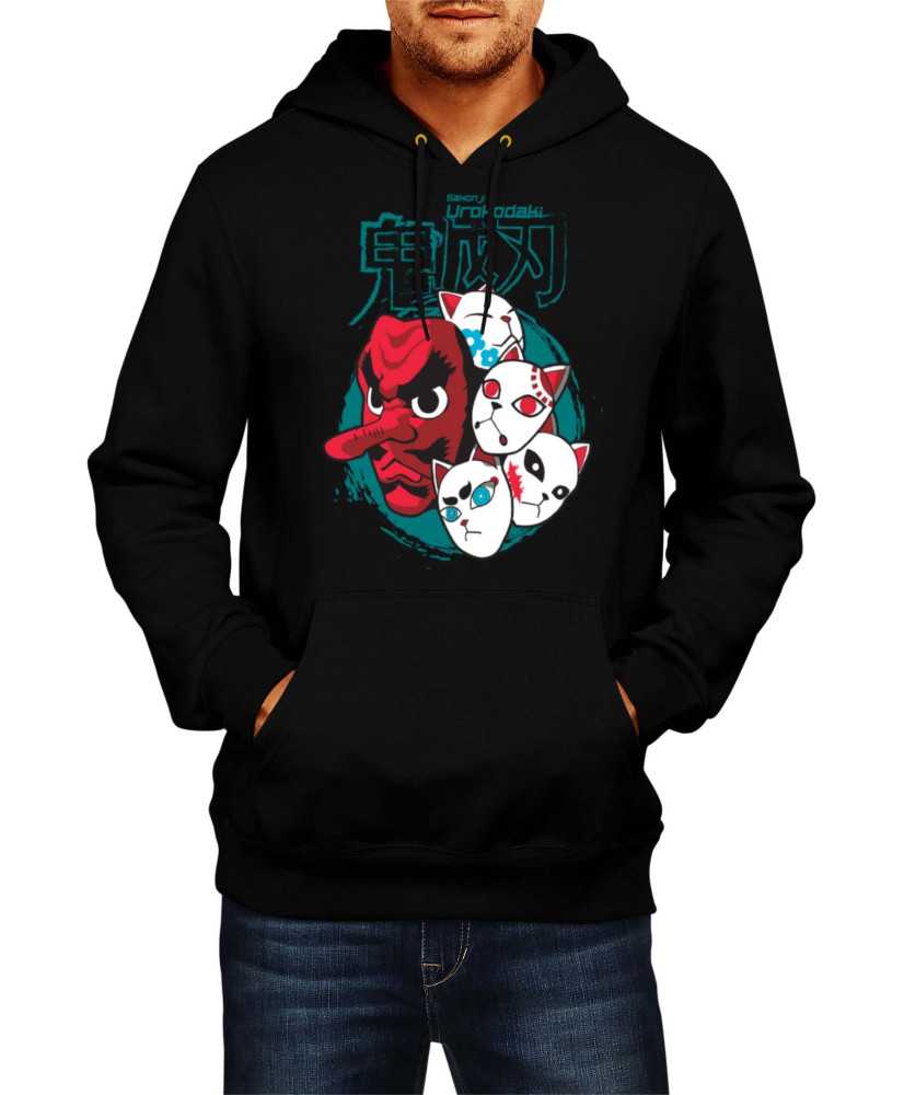 Мъжки Суитчър Demon Slayer Japanese Mask