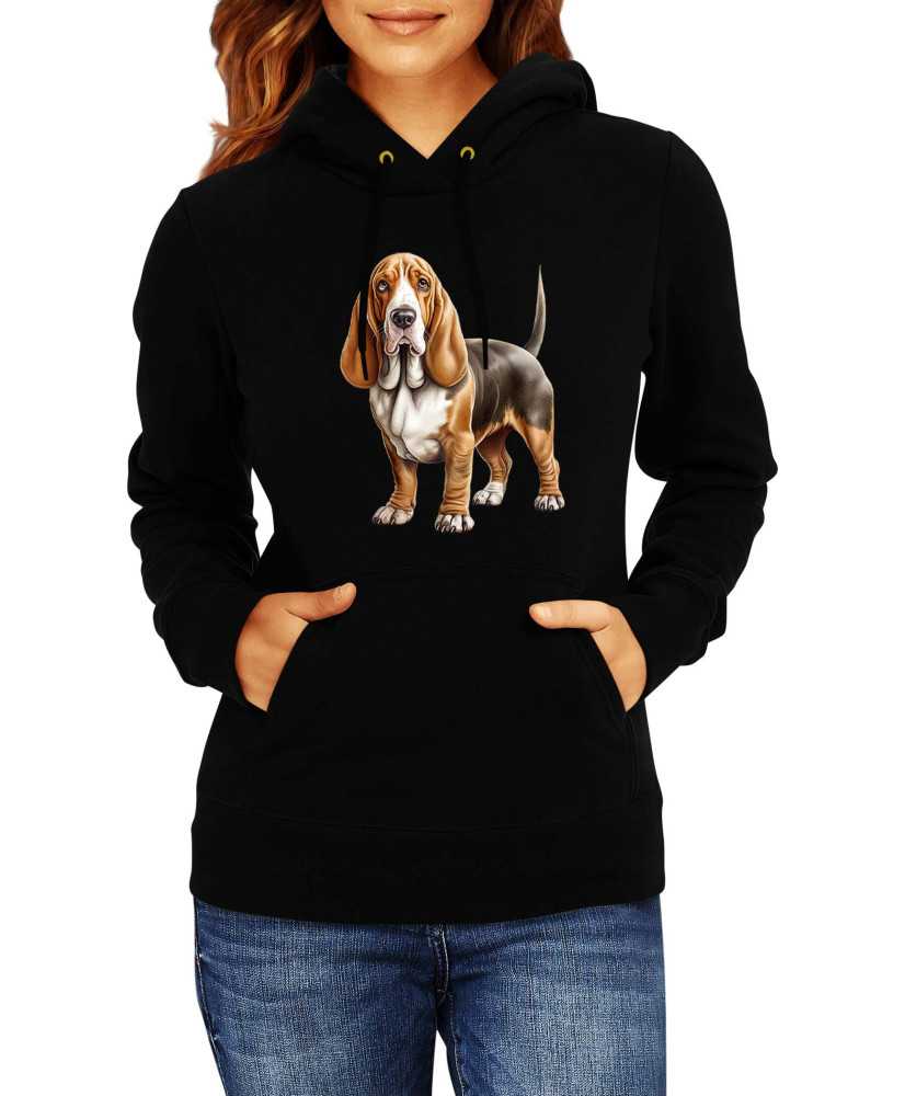 Дамски Сутичър Dogs Breeds Basset Hound 01