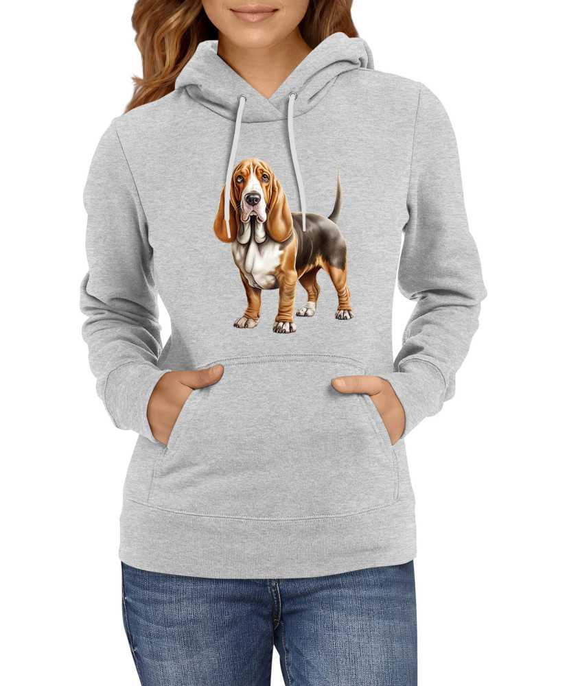 Дамски Сутичър Dogs Breeds Basset Hound 01