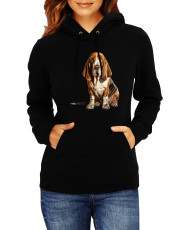 Дамски Сутичър Dogs Breeds Basset Hound 02