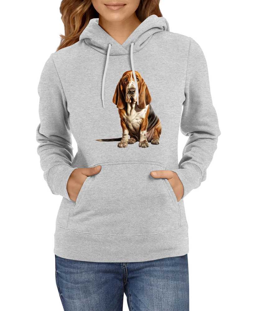 Дамски Сутичър Dogs Breeds Basset Hound 02