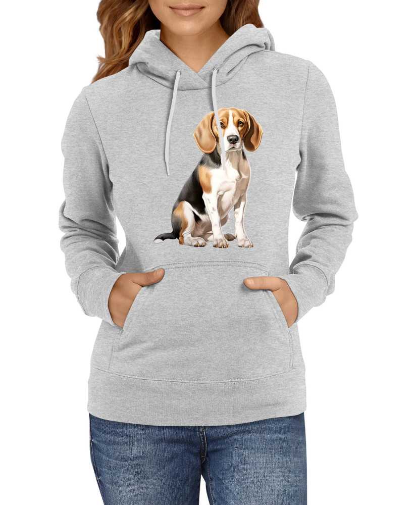 Дамски Сутичър Dogs Breeds Beagle 04