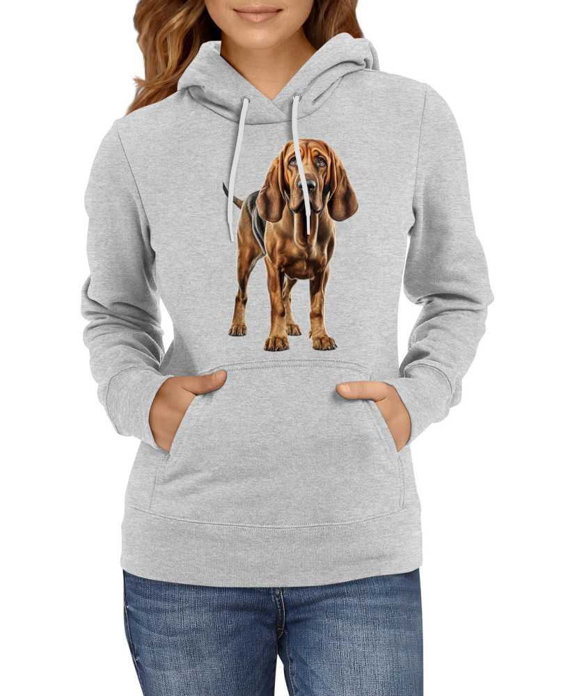 Дамски Сутичър Dogs Breeds Bloodhound 01