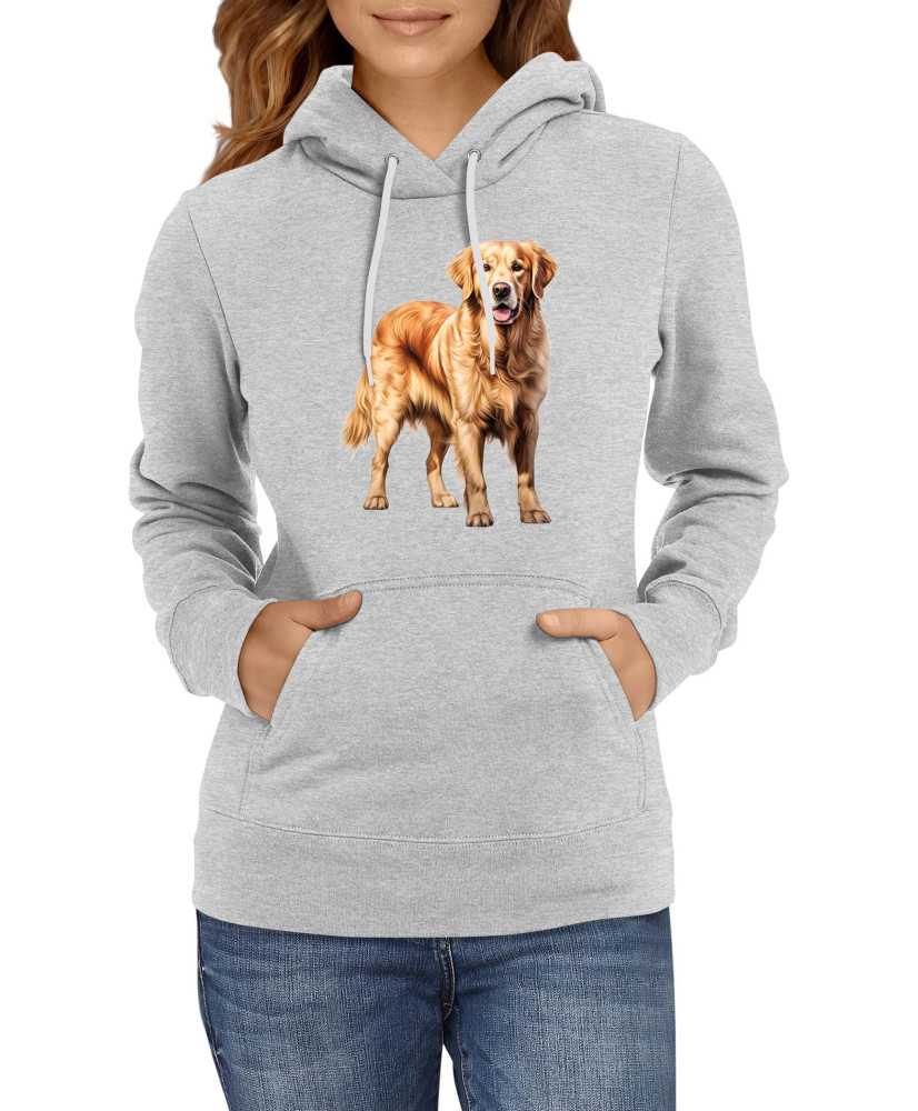 Дамски Сутичър Dogs Breeds Golden Retriever 03