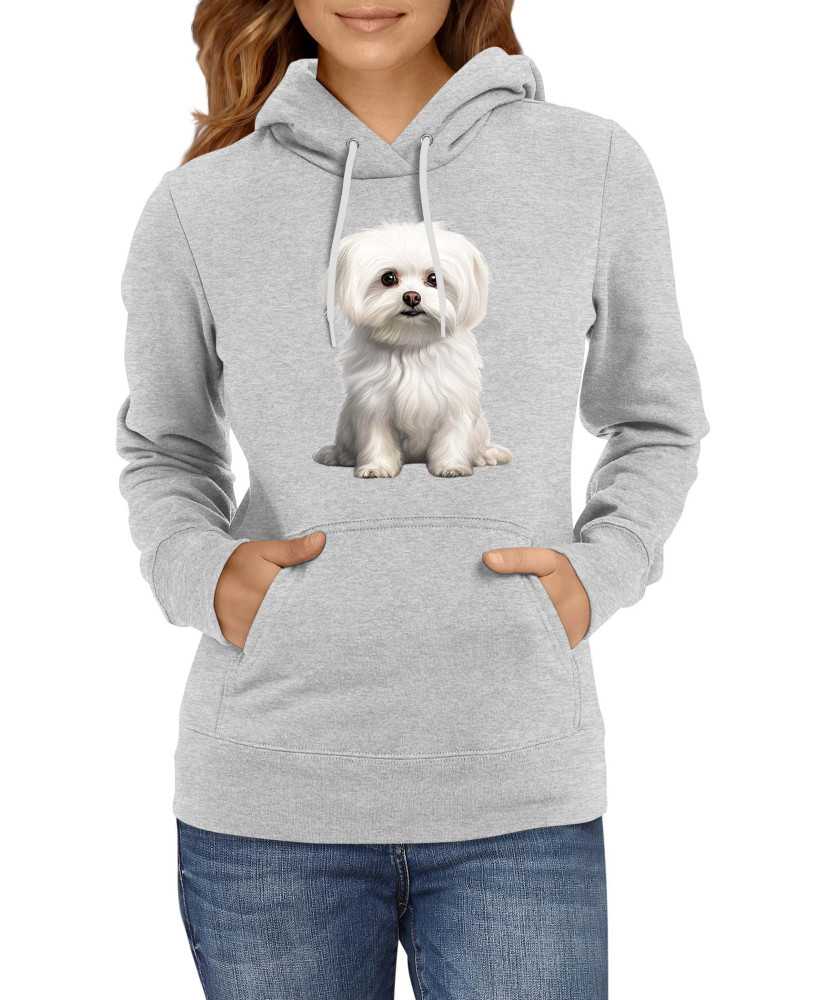 Дамски Сутичър Dogs Breeds Maltese 02