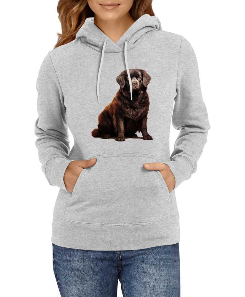Дамски Сутичър Dogs Breeds Newfoundland 01
