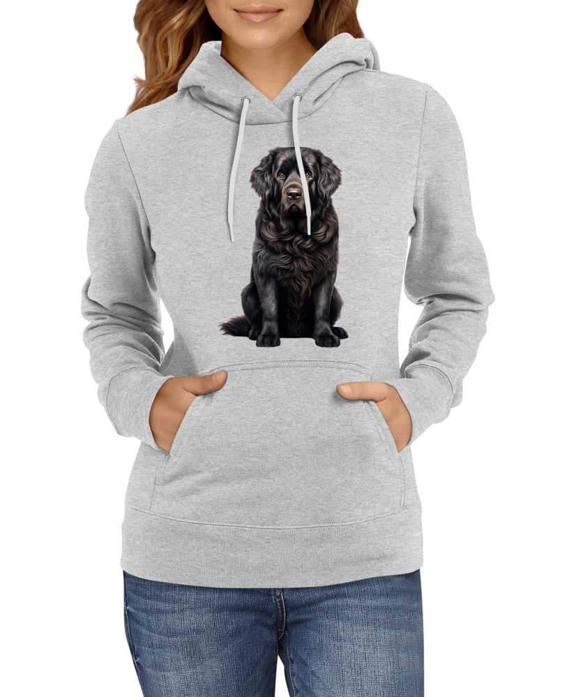 Дамски Сутичър Dogs Breeds Newfoundland 02