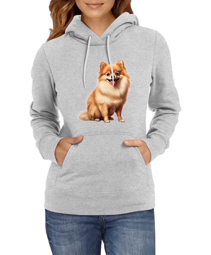 Дамски Сутичър Dogs Breeds Pomeranian 02 Дамски Сутичър Dogs Breeds Pomeranian 02